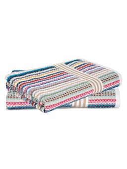 Creeva - Popcorn Bath Towels Set of 2 Multi