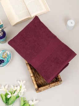 Creeva - Classic Bath Towel 545 Gsm Wine