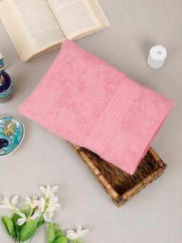 Creeva - Classic Bath Towel 545 Gsm Baby Pink