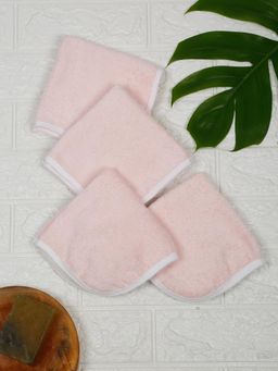 Creeva - Luxury Face Towel Set 4 Pink