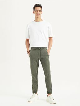 Levi's - Men's Olive Regular Fit Joggers