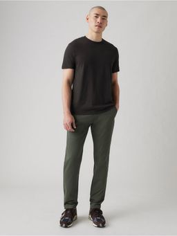 Levi's - Men's Olive Solid-Plain Trousers