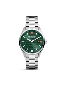 Swiss Military Hanowa - Roadrunner Green Dial Watch for Men - SMWGH2200105