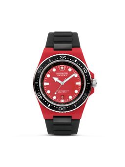 Swiss Military Hanowa - Aqua Ocean Pioneer Red Dial Analog Watch for Men - SMWGN0001183