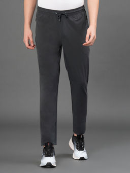 Red Tape - Grey Solid Regular Fit Trackpant