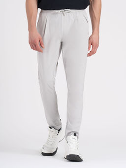 Red Tape - Grey Solid Straight Fit Trackpant