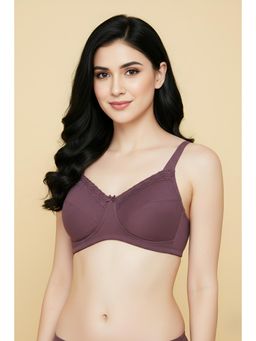 Zivame - Double Layered Non Wired 3/4Th Coverage T-Shirt Bra - Flint
