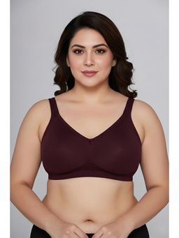 Zivame - True Curve Double Layered Non Wired Full Coverage Super Support Bra - Fig