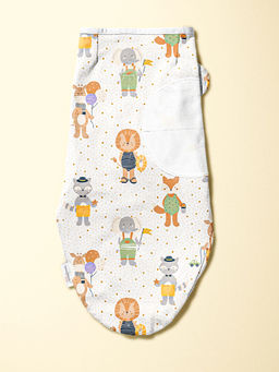 Haus & Kinder - Dreamsack Easy Wrap Swaddle for New Born Baby, Cotton