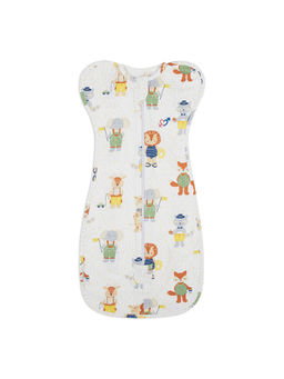 Haus & Kinder - Dreamsack Cotton Snug Swaddle for New Born Baby, Hands Up Position
