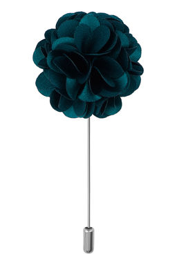 The Tie Hub - Green Marigold Flower Lapel Pin