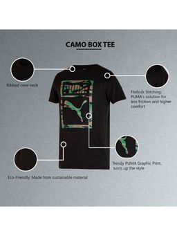 Puma - Camo Box Men Black T-shirt