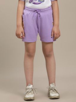 Kidsville - Purple Garfield Printed Regular Fit Short