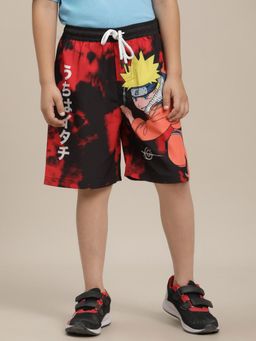 Kidsville - Multi-Color Naruto Printed Regular Fit Short