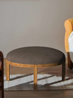 Chumbak - Bohemian Ottoman - Brown Coal