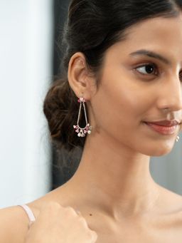 Shaya by CaratLane - For The Love of Pushing Boundaries Heart Earrings In Oxidized 925 Silver