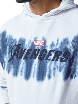 tie dye marvel hoodie