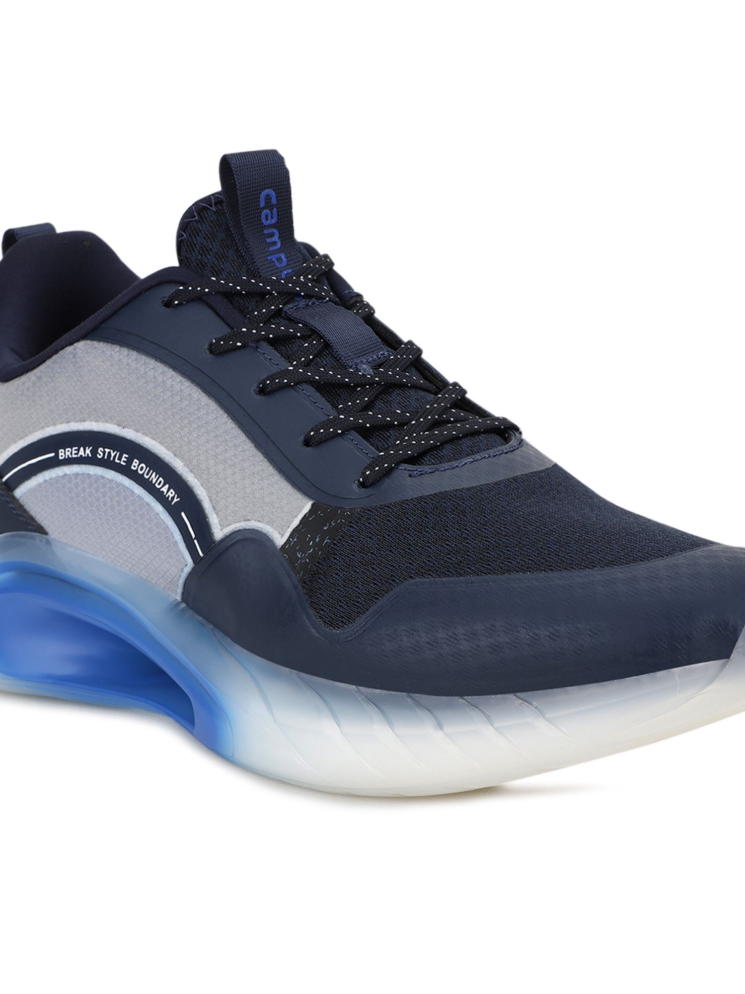 Campus Mercedes Navy Blue Running Shoes 