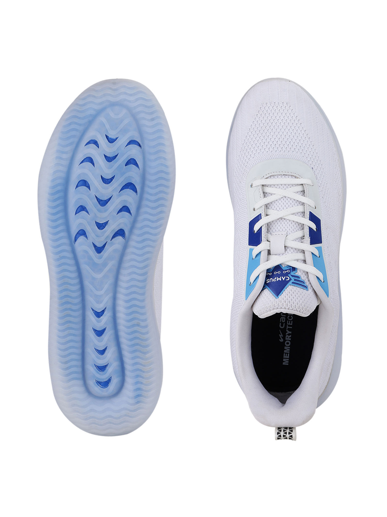 Buy Campus Artemis White Running Shoes 