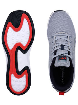 Campus Lift Grey Running Shoes For Men 