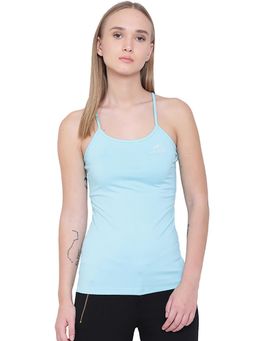 Alcis - Women Lean Strap Back Aqua Tank Top
