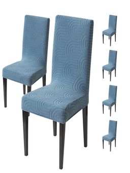 House of Quirk - Blue Accent Chair Cover (Pack Of 6)