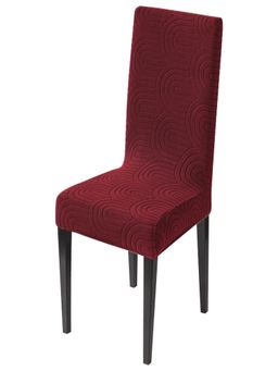 House of Quirk - Maroon Accent Chair Cover