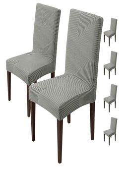 House of Quirk - Grey Accent Chair Cover (Pack Of 6)