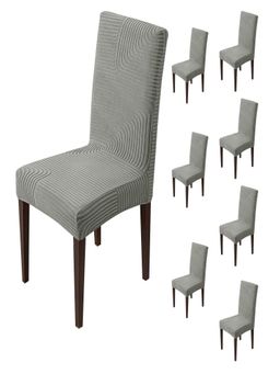 House of Quirk - Grey Accent Chair Cover (Pack Of 8)