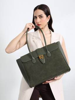 Kazo - Aurelian Suede Tote Bag