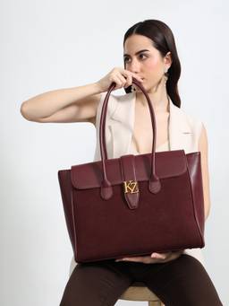 Kazo - Aurelian Suede Tote Bag