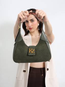 Kazo - Aurelian Suede Hobo Bag