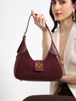 Kazo - Aurelian Suede Hobo Bag