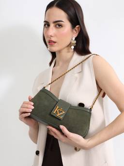 Kazo - Aurelian Suede Shoulder Bag