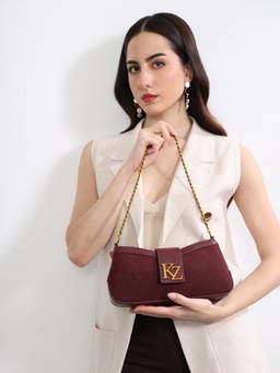Kazo - Aurelian Suede Shoulder Bag