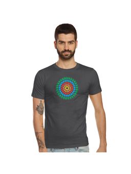 Tantra - Grey Round Neck Printed T-Shirt