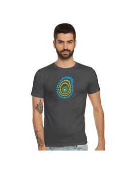 Tantra - Grey Round Neck Printed T-Shirt