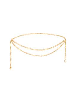 Ettika - Crystal Pendant Women's Adjustable Chain Belt Gold