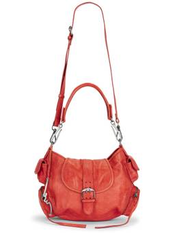 Free People - Baby Leather Tote Bag Red