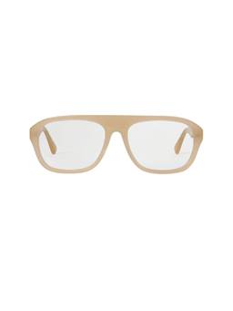 Heaven Mayhem - Vesper Women's Lightweight Acetate Eyeglass Frames Butter & Clear