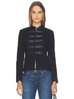 Rag & Bone - Mercer Regalia Women's Tailored Hook & Eye Blazer Black