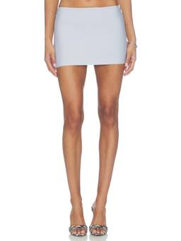 Tiger Mist - Tahnia Women's Bandage Bodycon Mini Skirt Blue