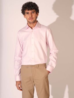 Selected - Light Pink Slim Fit Formal Shirt
