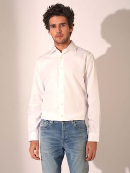Selected - White Formal Slim Fit Formal Shirt