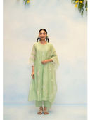 Green color option, Currently selected