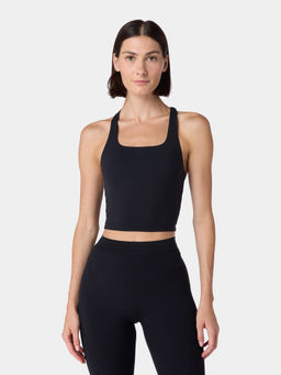 Squatwolf - Black Authentic Cross Back Brami Tank Top