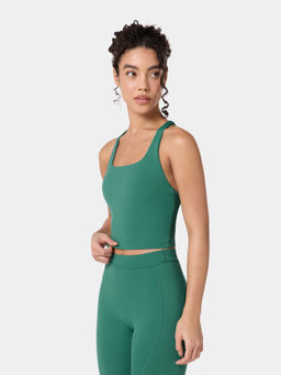 Squatwolf - Green Authentic Cross Back Brami Tank Top