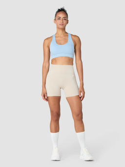 Squatwolf - Cream High Rise Shorts