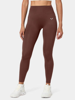 Squatwolf - Brown High Rise Leggings