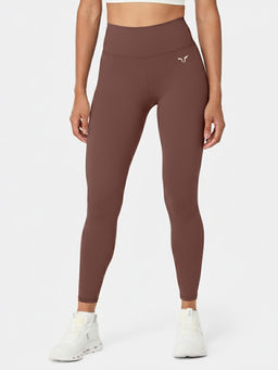 Squatwolf - Brown Front Rise Leggings